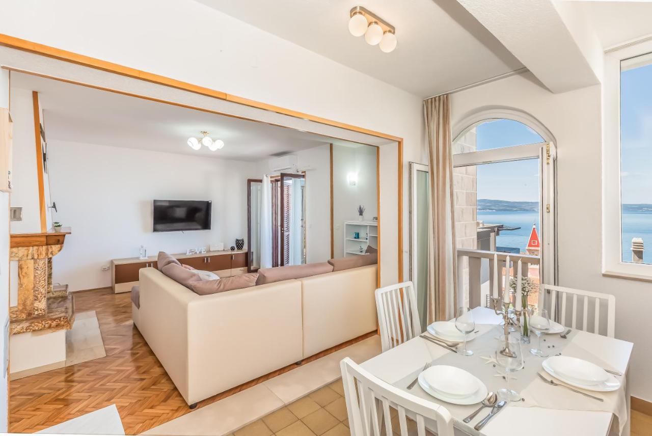 Adriatic Seaview Apartment 오미스 외부 사진